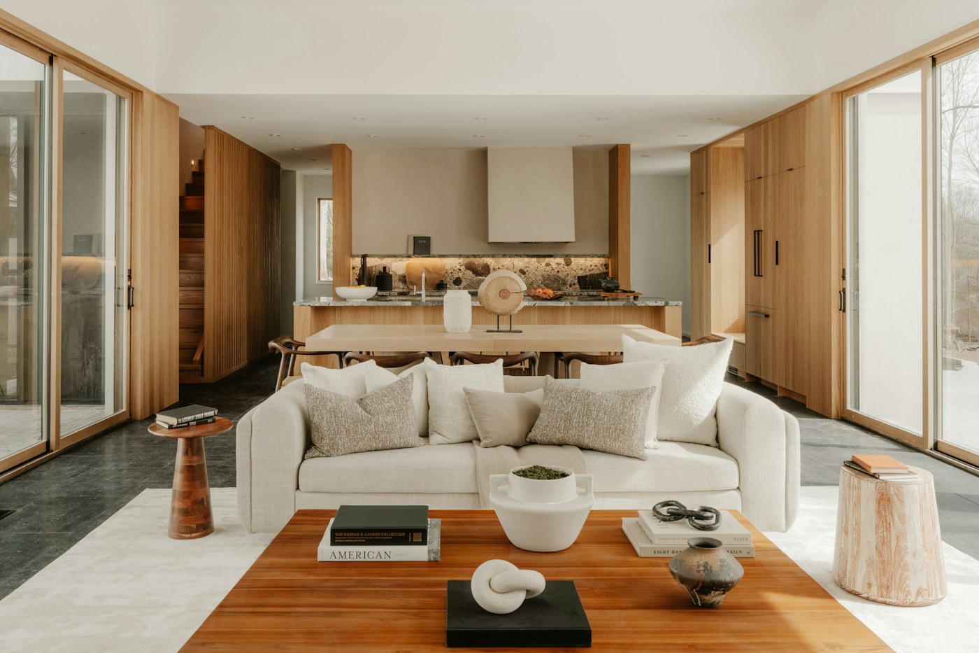 Example residential living room interior